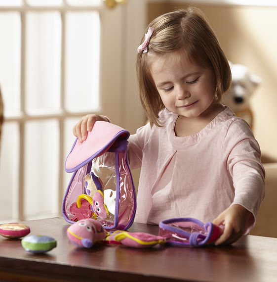 Melissa Doug: Pretty Purse Fill and Spill Toddler Toy – Creative
