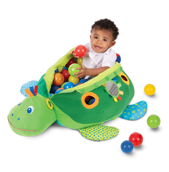 Melissa & doug turtle ball pit online