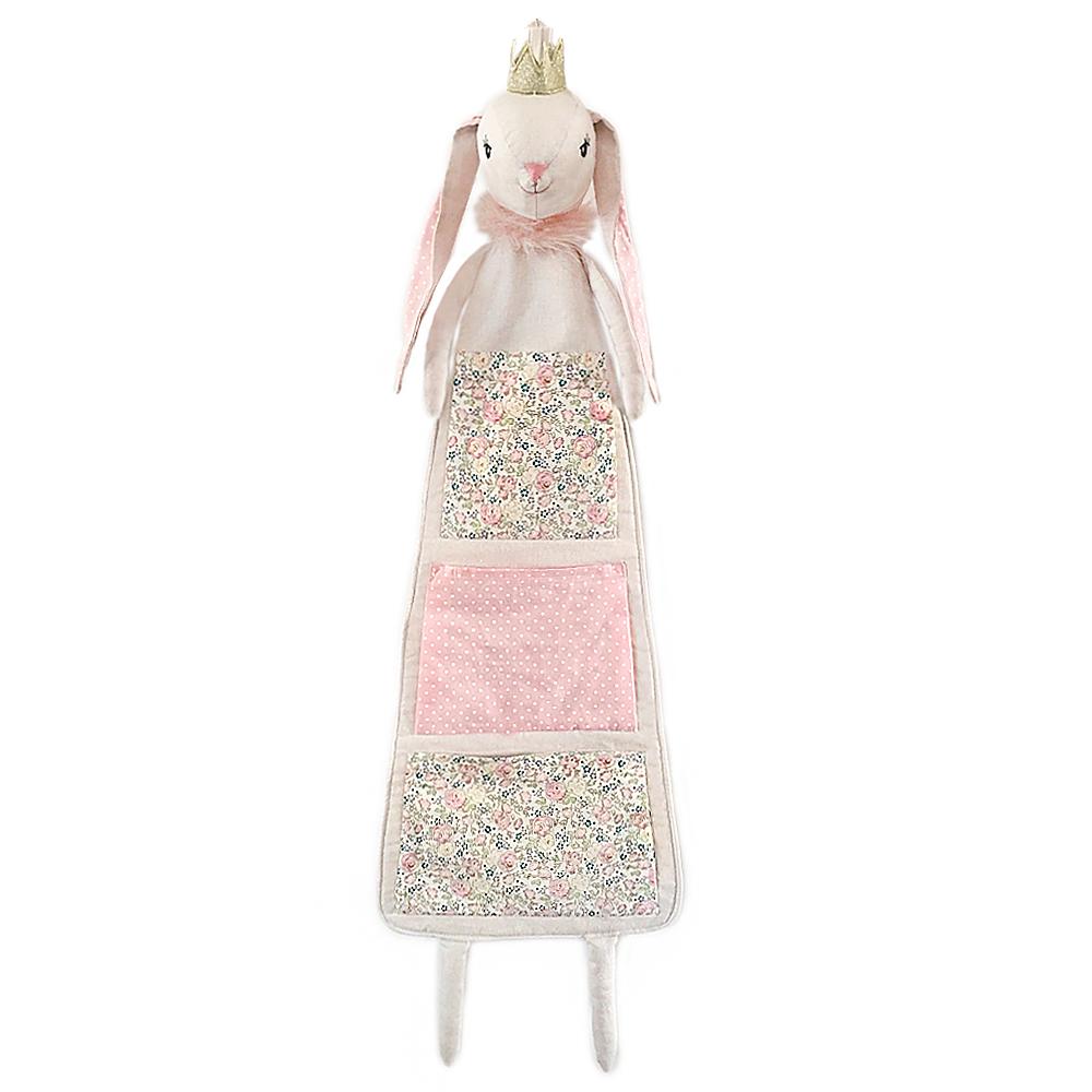 Princess Bunny Fabric Hanging Organizer by Mon Ami – Creative Twigg