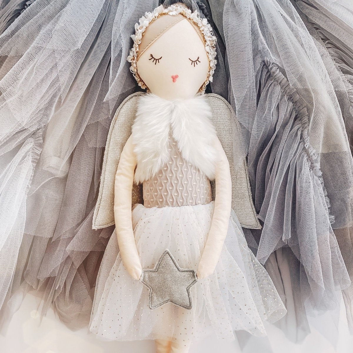 Anna Large Pink Angel Doll by Mon Ami – Creative Twigg