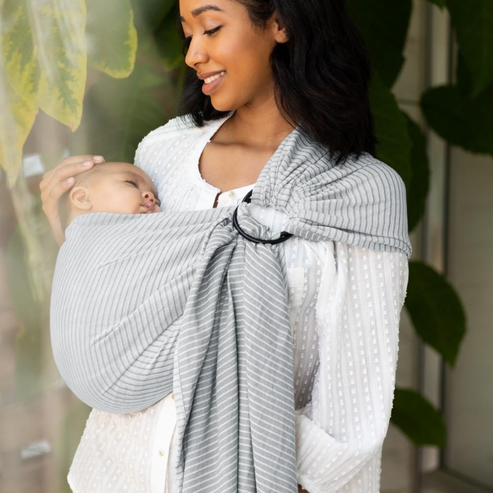 Moby Ring Sling Silver Streak Creative Twigg